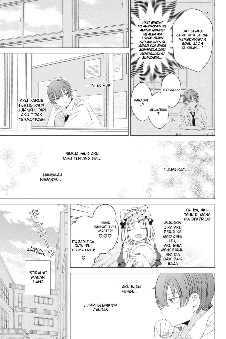 Studio Apartment, Good Lightning, Angel Included (One Room, Hi Atari Futsuu, Tenshi Tsuki) Chapter 13 Gambar 8
