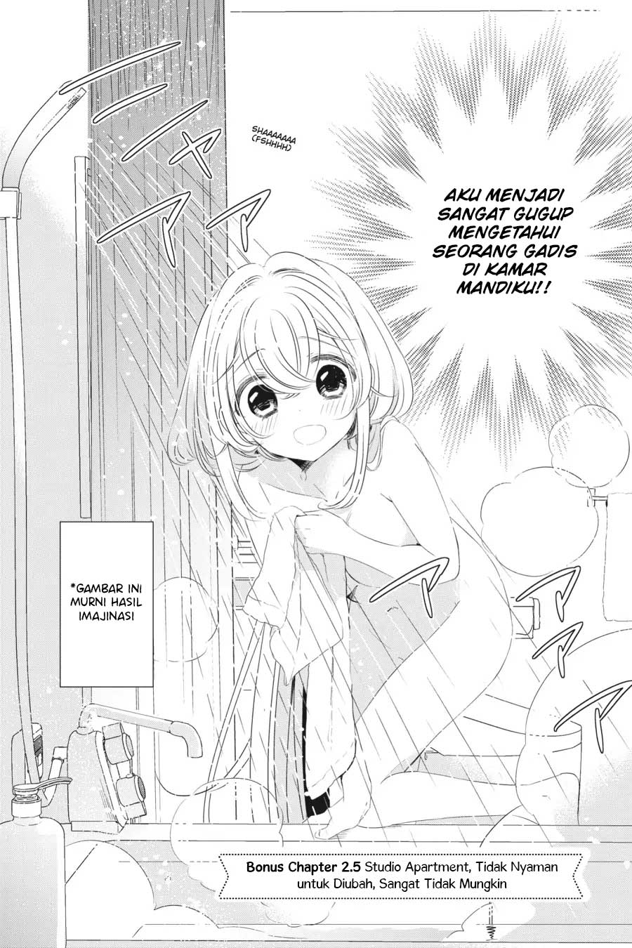 Studio Apartment, Good Lightning, Angel Included (One Room, Hi Atari Futsuu, Tenshi Tsuki) Chapter 17.5 Gambar 3