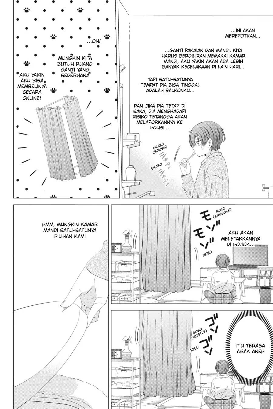 Studio Apartment, Good Lightning, Angel Included (One Room, Hi Atari Futsuu, Tenshi Tsuki) Chapter 17.5 Gambar 9