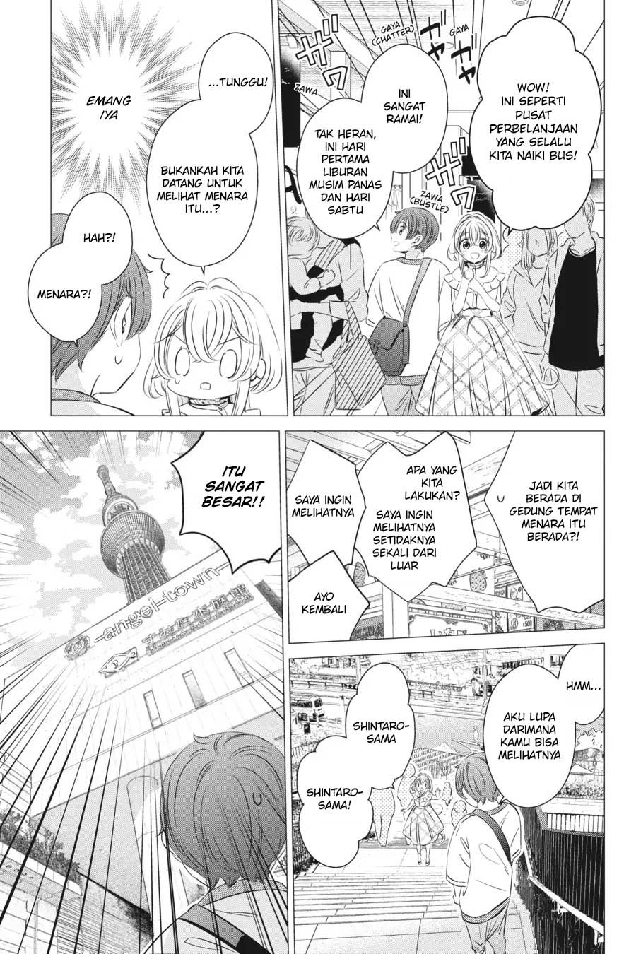 Studio Apartment, Good Lightning, Angel Included (One Room, Hi Atari Futsuu, Tenshi Tsuki) Chapter 17 Gambar 6