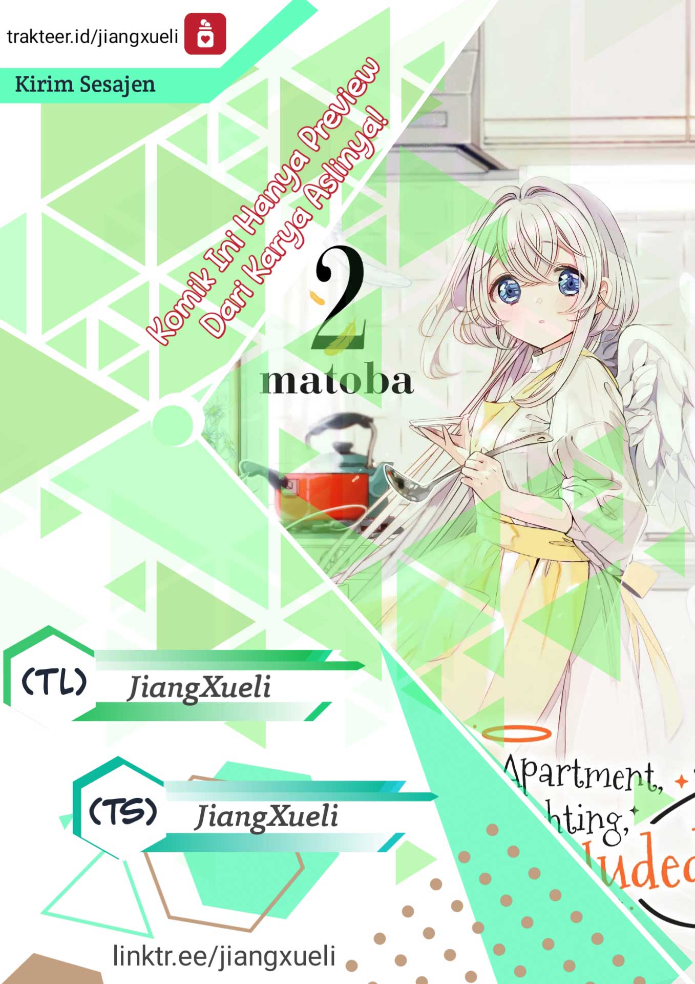 Studio Apartment, Good Lightning, Angel Included (One Room, Hi Atari Futsuu, Tenshi Tsuki) Chapter 19 Gambar 1