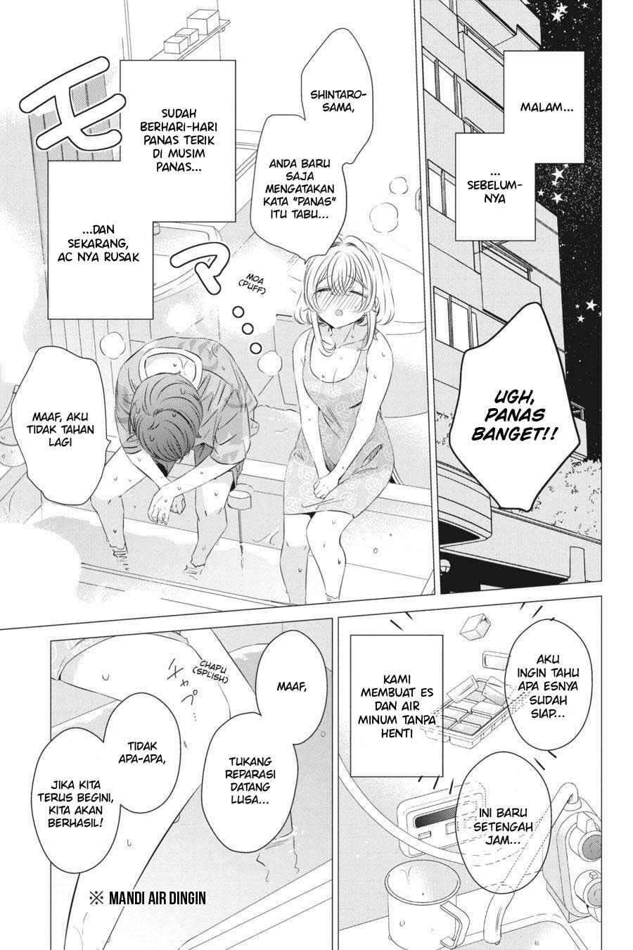 Studio Apartment, Good Lightning, Angel Included (One Room, Hi Atari Futsuu, Tenshi Tsuki) Chapter 20 Gambar 3