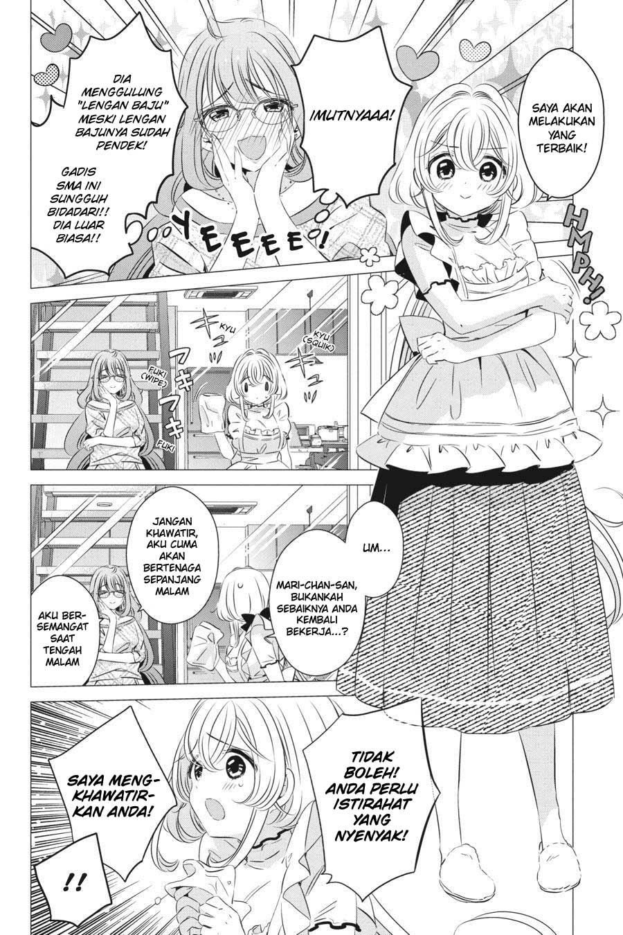 Studio Apartment, Good Lightning, Angel Included (One Room, Hi Atari Futsuu, Tenshi Tsuki) Chapter 24 Gambar 17