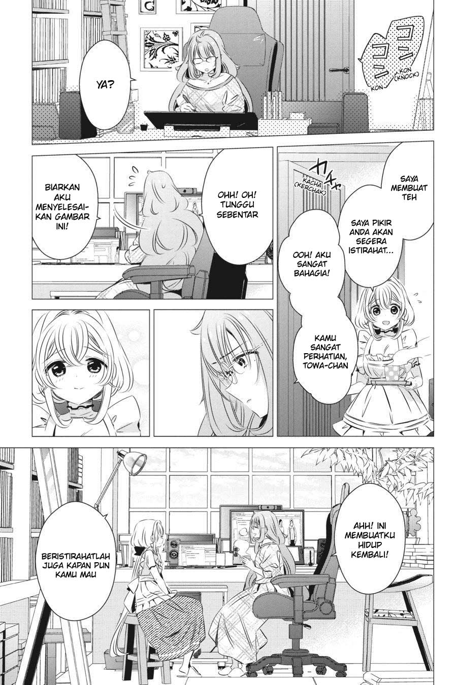 Studio Apartment, Good Lightning, Angel Included (One Room, Hi Atari Futsuu, Tenshi Tsuki) Chapter 24 Gambar 22
