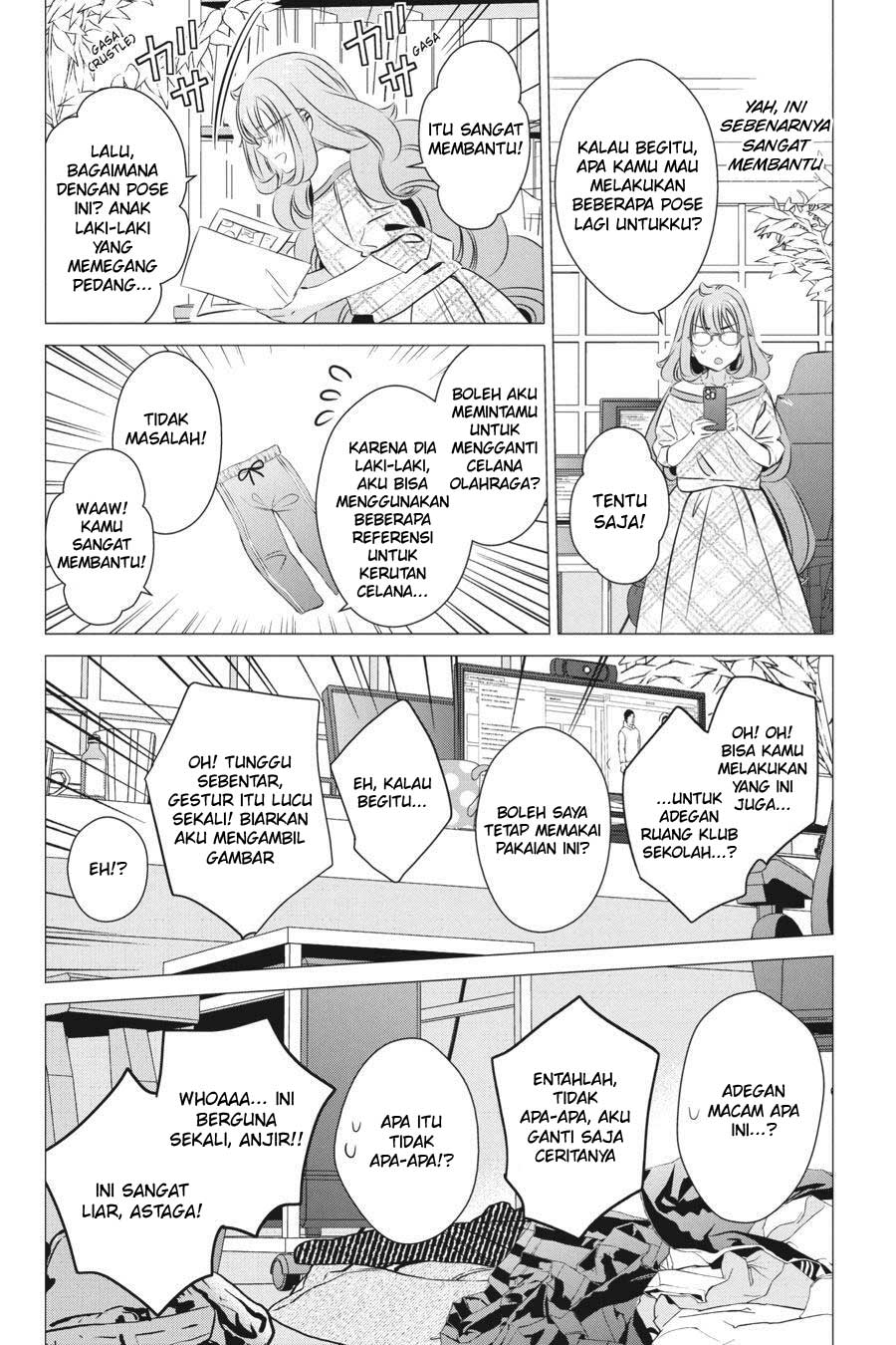 Studio Apartment, Good Lightning, Angel Included (One Room, Hi Atari Futsuu, Tenshi Tsuki) Chapter 24 Gambar 25