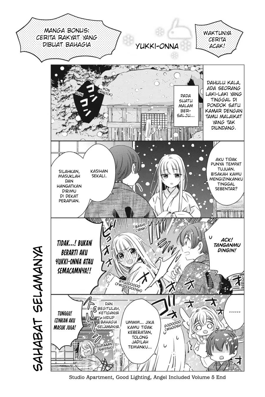 Studio Apartment, Good Lightning, Angel Included (One Room, Hi Atari Futsuu, Tenshi Tsuki) Chapter 28 Gambar 33