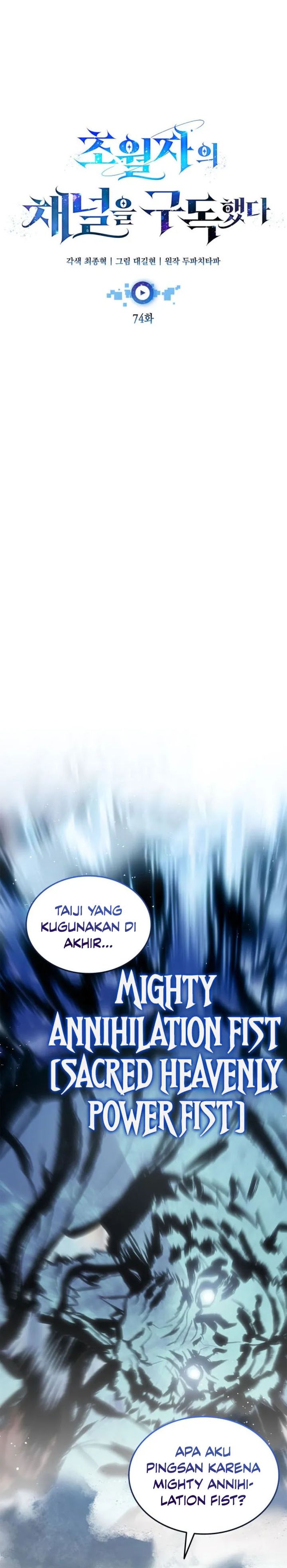 Subscribing to the Transcendent’s Channel Chapter 74 Gambar 9