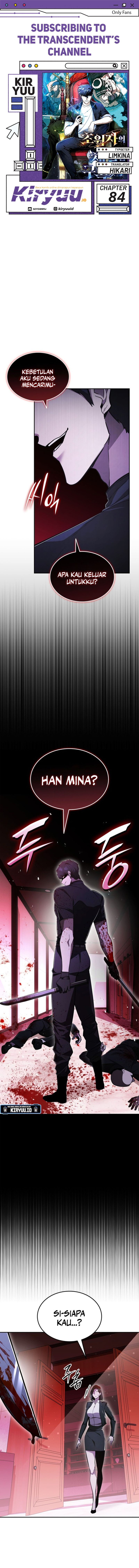 Subscribing to the Transcendent’s Channel Chapter 84 Gambar 1