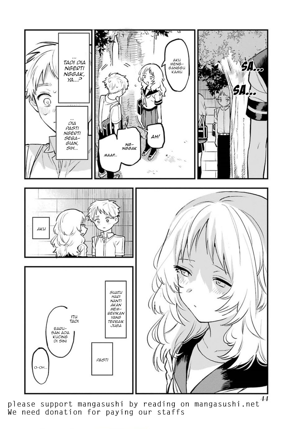 Sukinako ga Megane wo Wasureta Chapter 44.5 Gambar 16