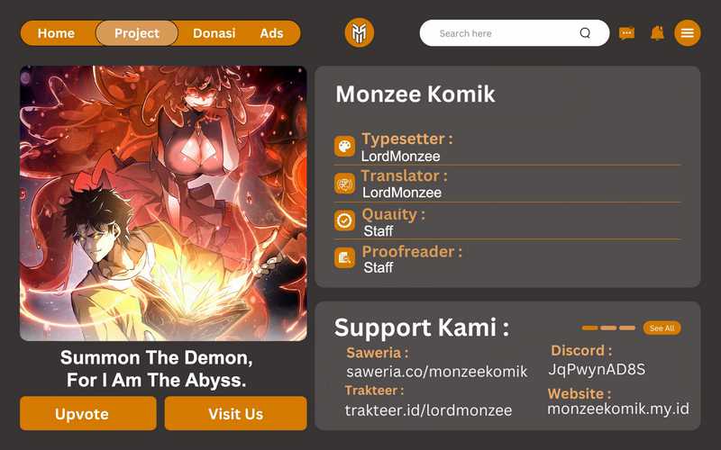 Summon The Demon, For I Am The Abyss Chapter 03 Gambar 1