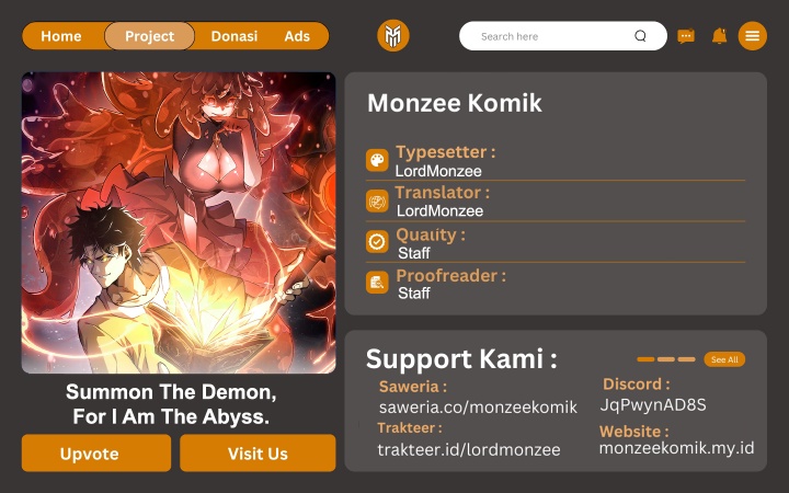 Summon The Demon, For I Am The Abyss Chapter 07 Gambar 1