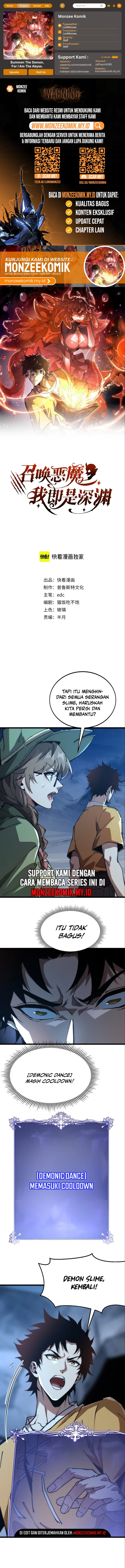 Summon The Demon, For I Am The Abyss Chapter 08 Gambar 1