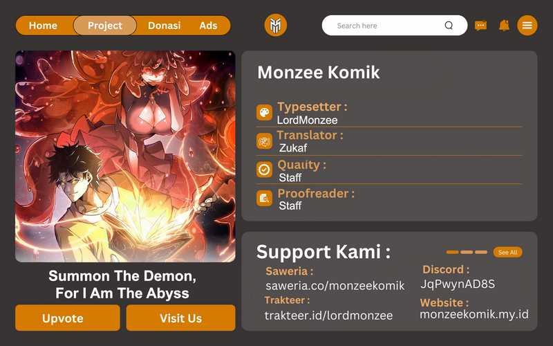 Summon The Demon, For I Am The Abyss Chapter 11 Gambar 1