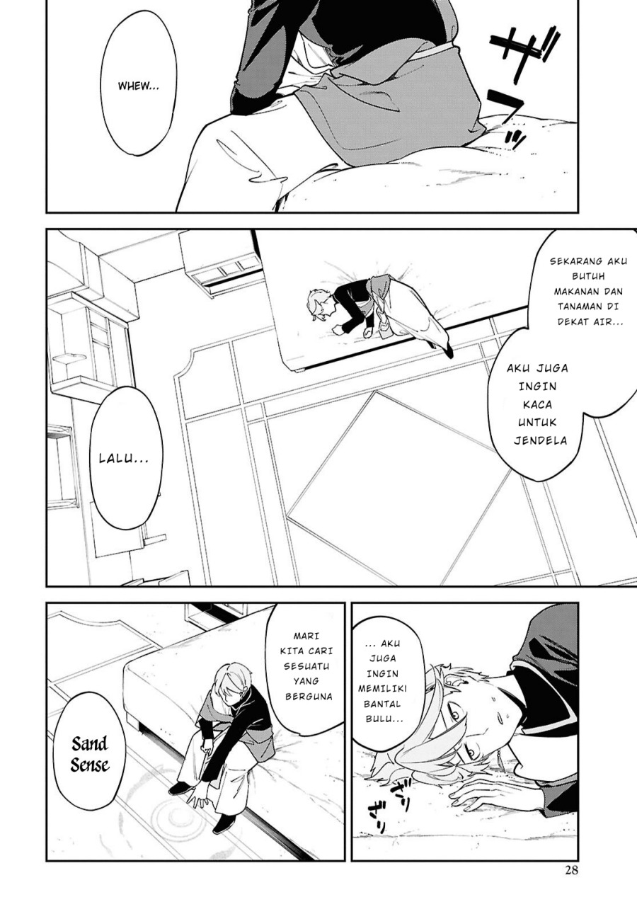 Suna Mahou de Suna no Oukoku o Tsukurou ~Sabaku ni Tsuihou Sareta kara Ganbatte Sokoku Ijou no Kokka o Tatete Mita~ Chapter 01 Gambar 24