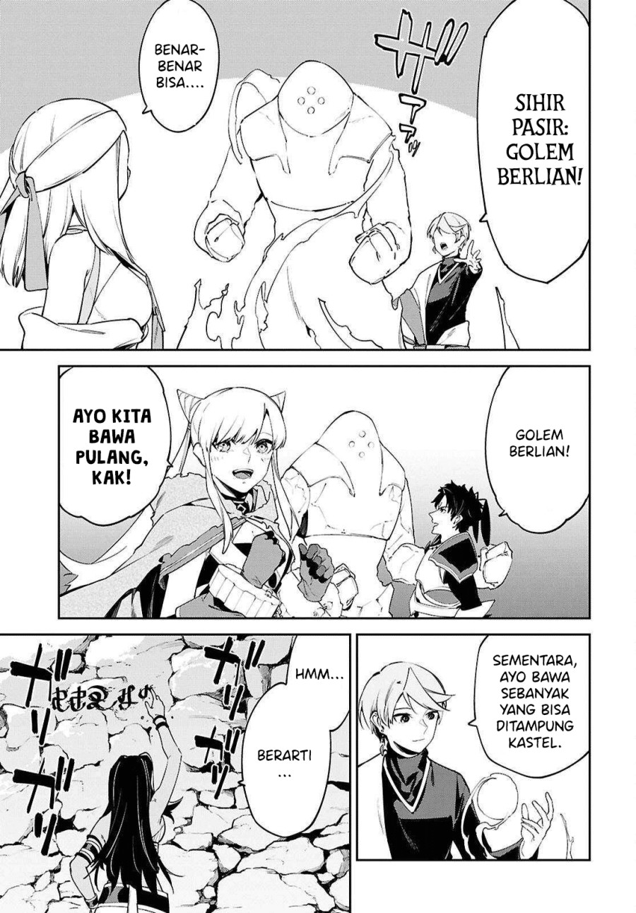 Suna Mahou de Suna no Oukoku o Tsukurou ~Sabaku ni Tsuihou Sareta kara Ganbatte Sokoku Ijou no Kokka o Tatete Mita~ Chapter 10 Gambar 24