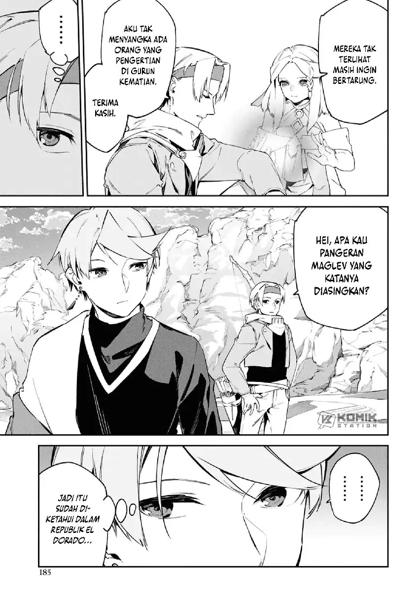 Suna Mahou de Suna no Oukoku o Tsukurou ~Sabaku ni Tsuihou Sareta kara Ganbatte Sokoku Ijou no Kokka o Tatete Mita~ Chapter 13 Gambar 24