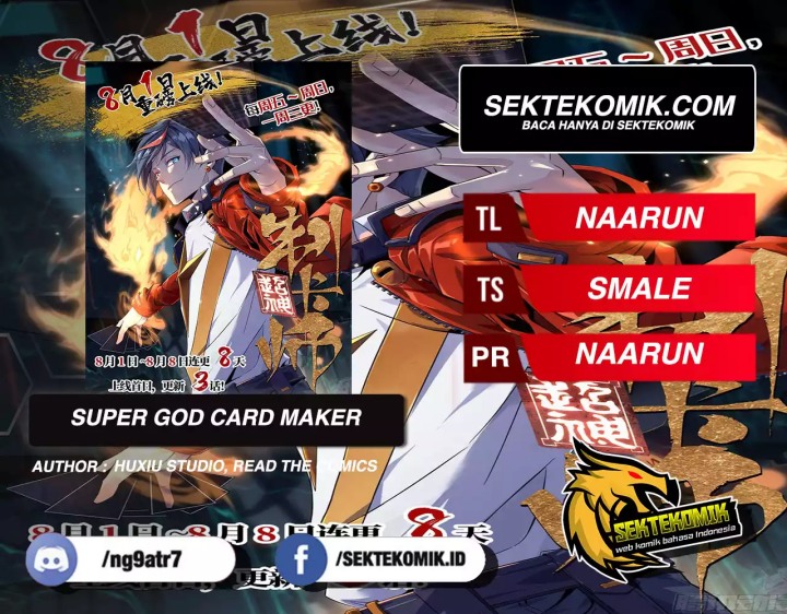 Super God Card Maker Chapter 13 Gambar 1