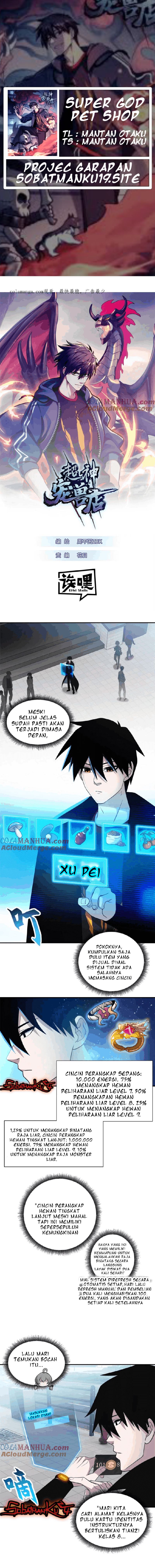 Super God Pet Shop Chapter 121 Gambar 1