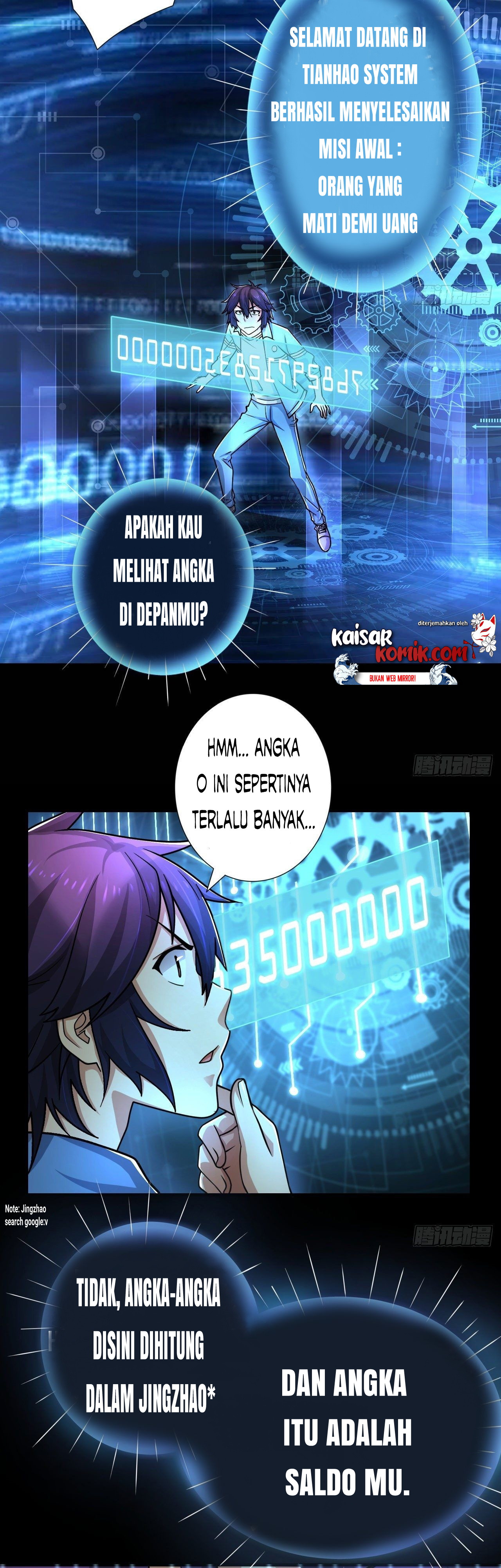 Super Money Worship System Chapter 03 Gambar 3