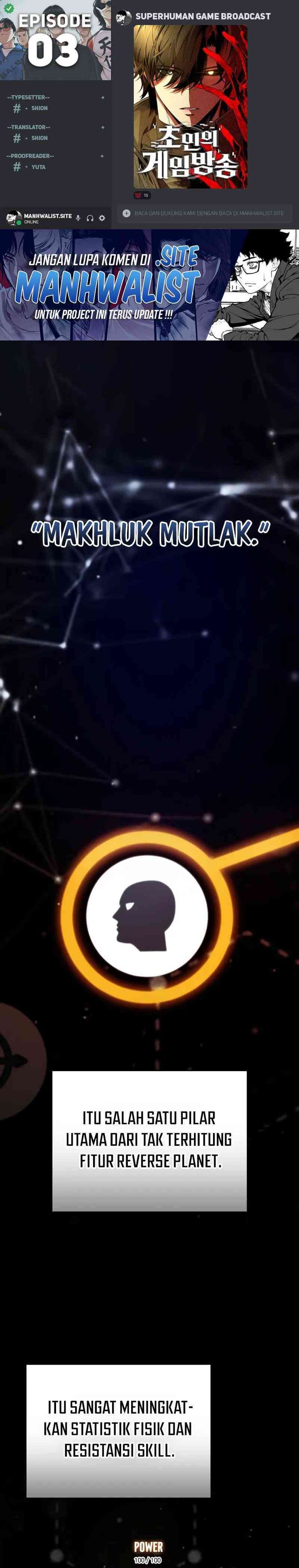 Superhuman Game Broadcast Chapter 03 Gambar 1