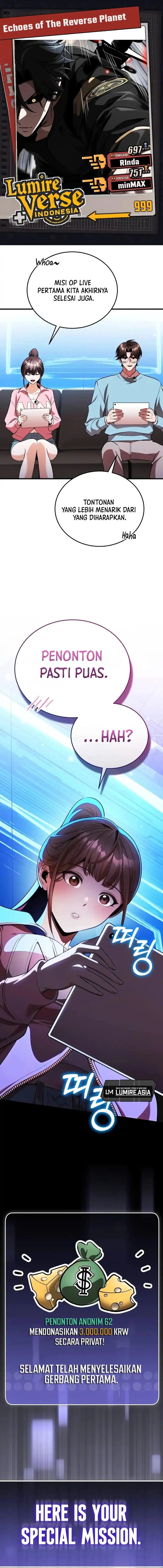 Superhuman Game Broadcast Chapter 12 Gambar 1