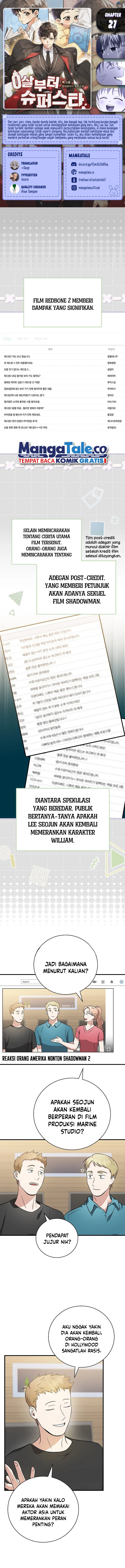 Superstar From Age 0 Chapter 27 Gambar 1