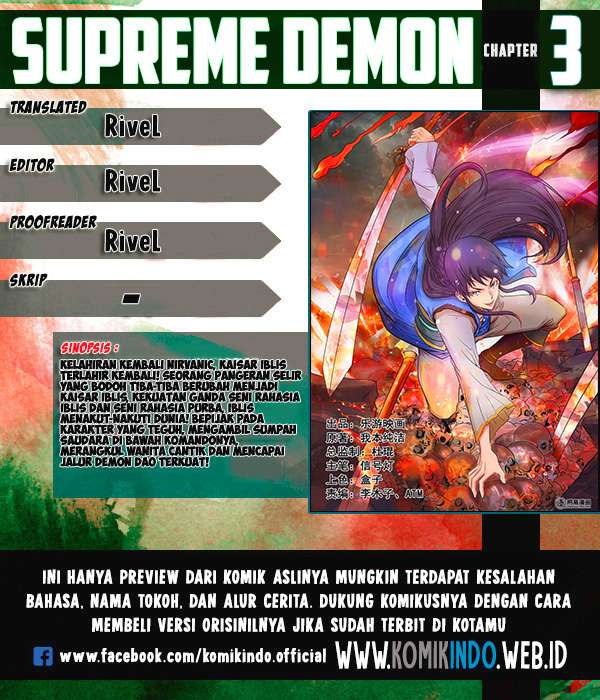 Supreme Demon Chapter 03 Gambar 1