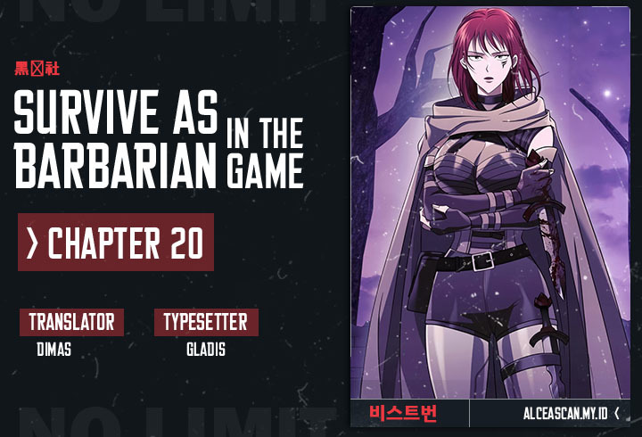 Survive as a Barbarian in the Game Chapter 20 Gambar 1