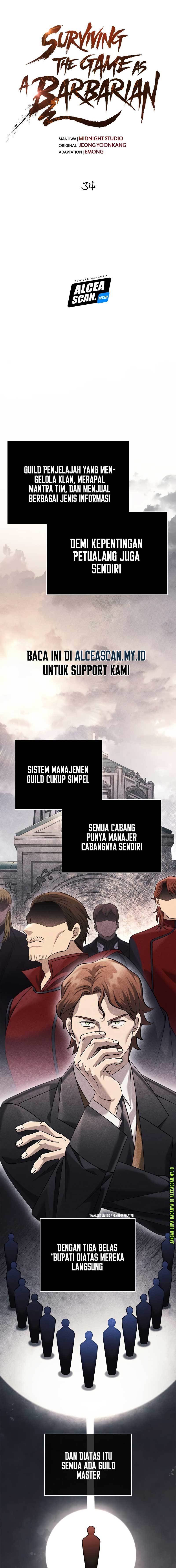 Survive as a Barbarian in the Game Chapter 34 Gambar 1