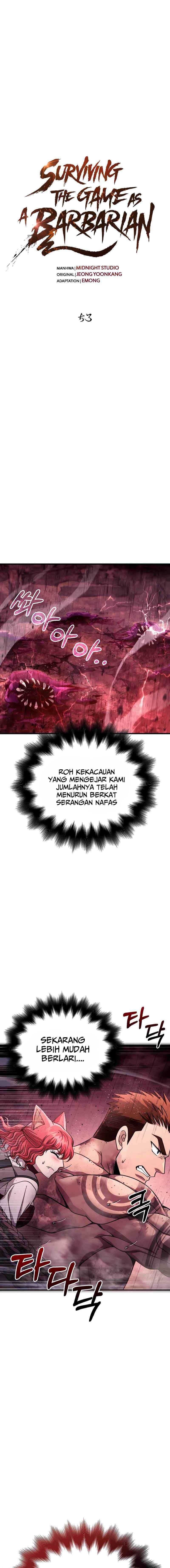 Survive as a Barbarian in the Game Chapter 53 Gambar 1
