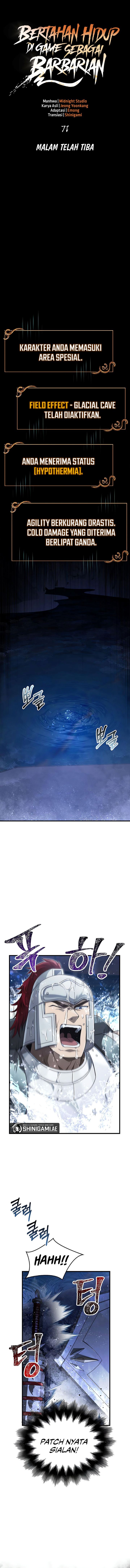 Survive as a Barbarian in the Game Chapter 71 Gambar 8