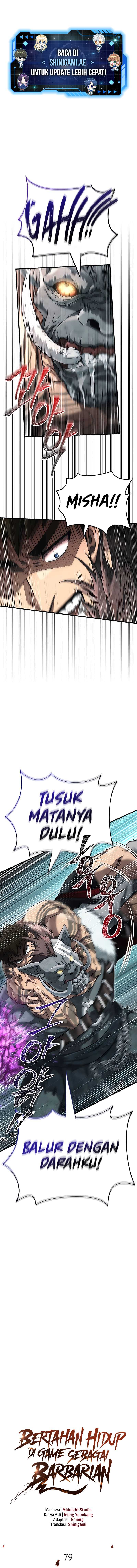 Survive as a Barbarian in the Game Chapter 79 Gambar 2