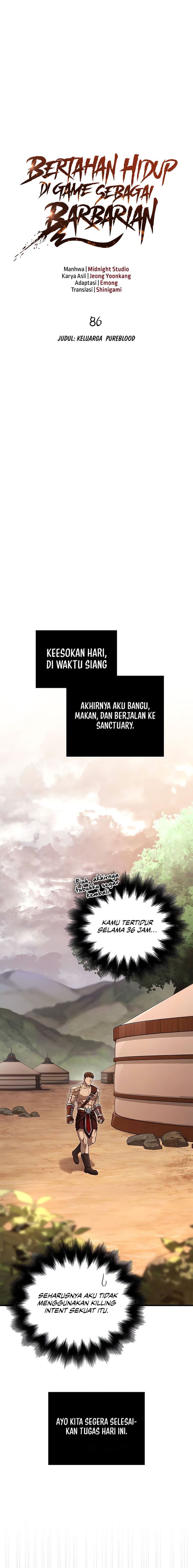 Survive as a Barbarian in the Game Chapter 86 Gambar 6