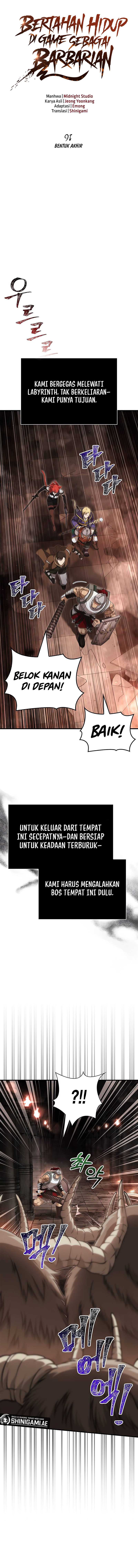 Survive as a Barbarian in the Game Chapter 91 Gambar 6