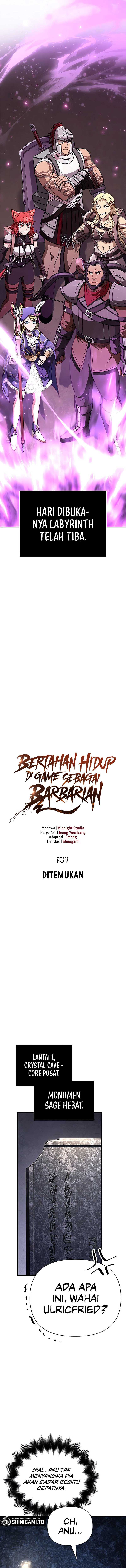 Survive as a Barbarian in the Game Chapter 109 Gambar 6