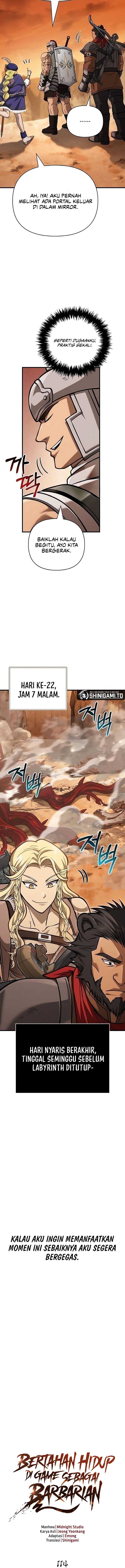 Survive as a Barbarian in the Game Chapter 114 Gambar 9