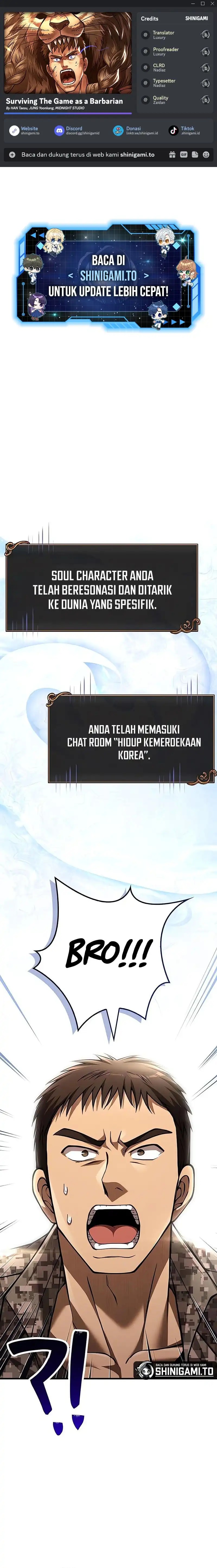Survive as a Barbarian in the Game Chapter 117 Gambar 1