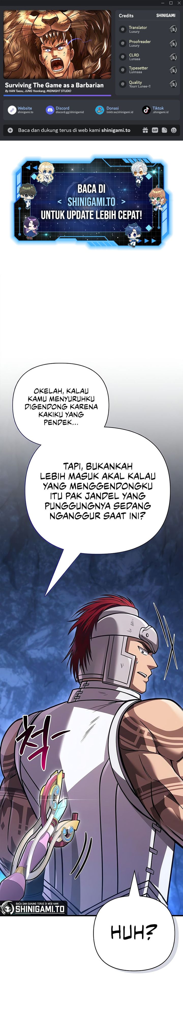Survive as a Barbarian in the Game Chapter 119 Gambar 1