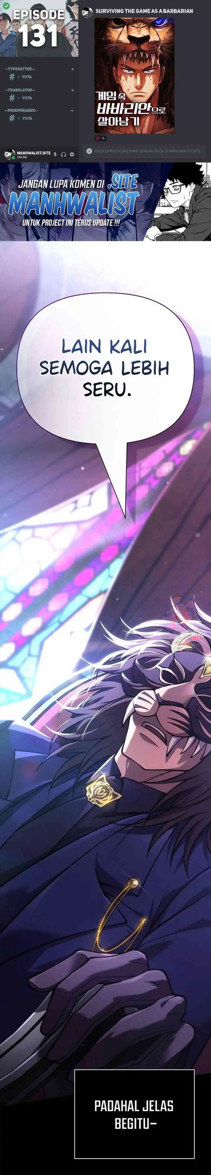 Survive as a Barbarian in the Game Chapter 131 Gambar 1