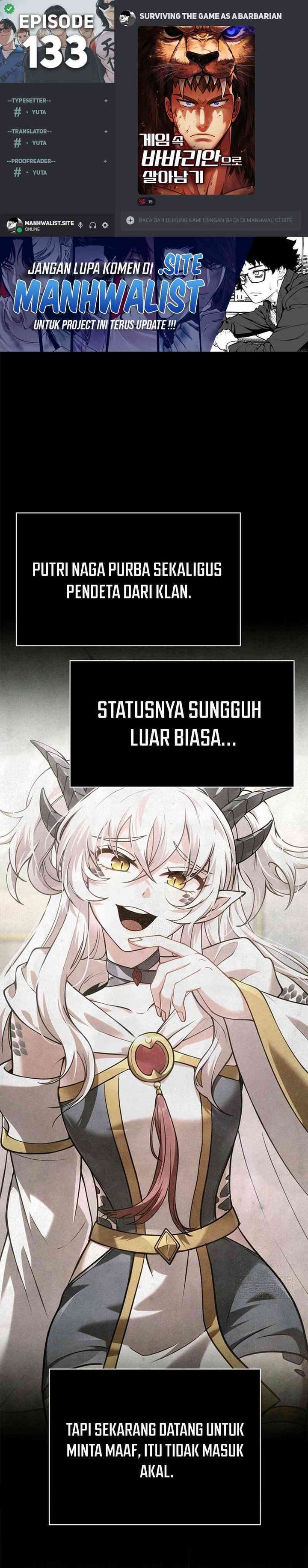 Survive as a Barbarian in the Game Chapter 133 Gambar 1