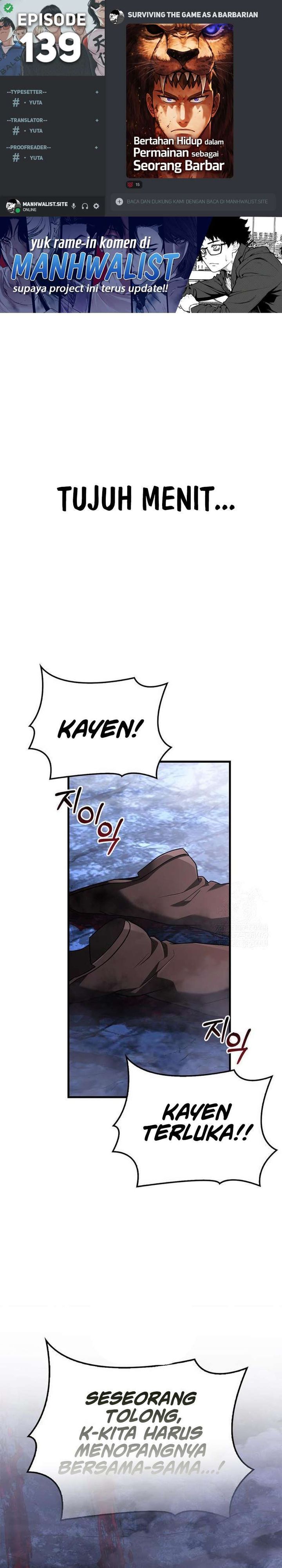 Survive as a Barbarian in the Game Chapter 139 Gambar 1