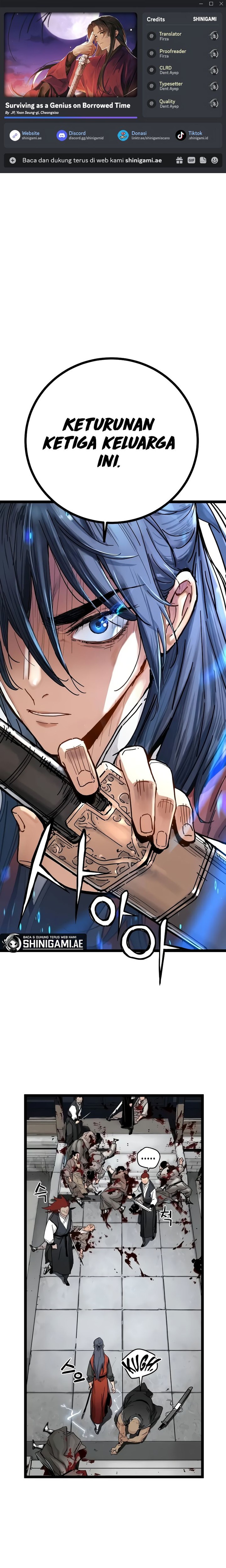 Surviving as a Genius on Borrowed Time Chapter 02 Gambar 1