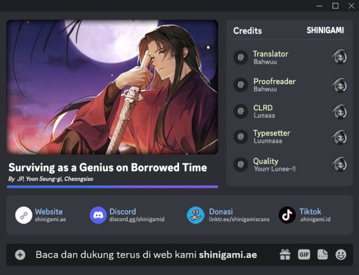 Surviving as a Genius on Borrowed Time Chapter 40 Gambar 1