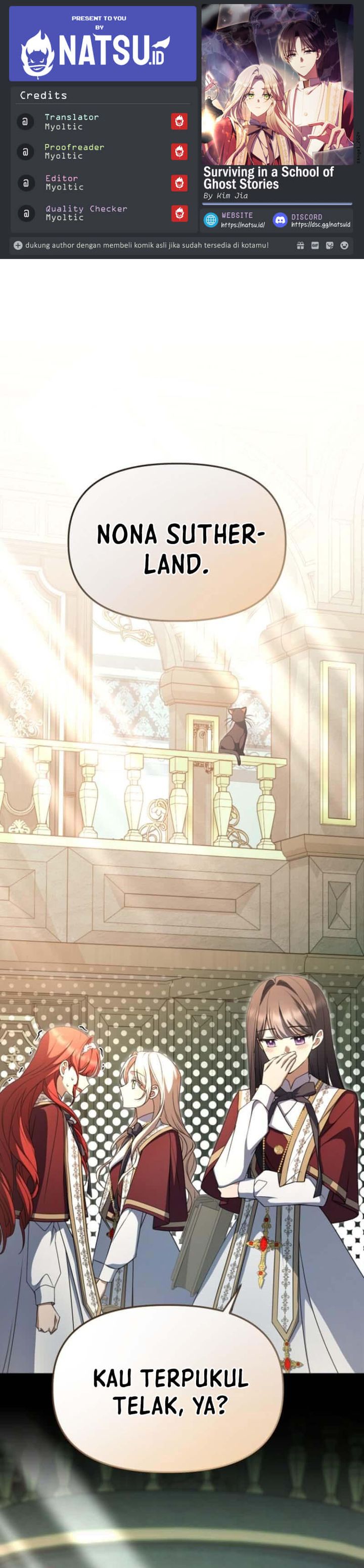 Surviving in a School of Ghost Stories Chapter 14 Gambar 1