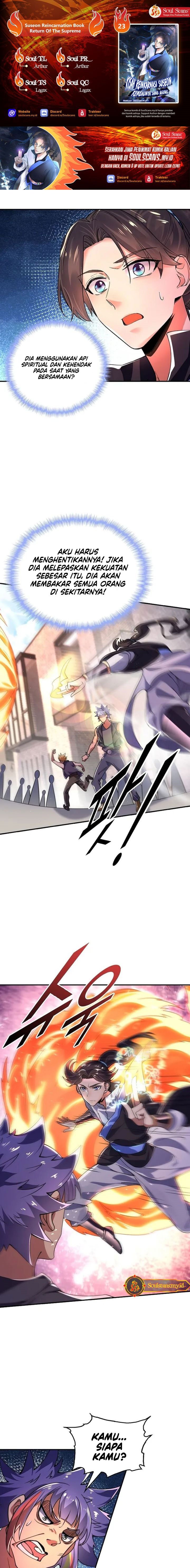 Suseon Reincarnation Book Return Of The Supreme Chapter 23 Gambar 1