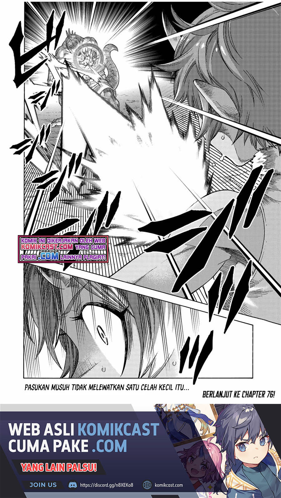 Suterareta Tensei Kenja ~ Mamono no Mori de Saikyou no dai ma Teikoku o Tsukuriageru ~ Chapter 75 Gambar 21