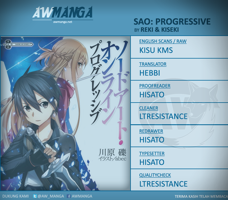 Sword Art Online: Progressive Chapter 04 Gambar 1