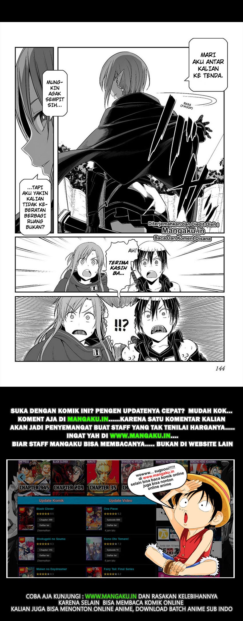 Sword Art Online: Progressive Chapter 27 Gambar 29