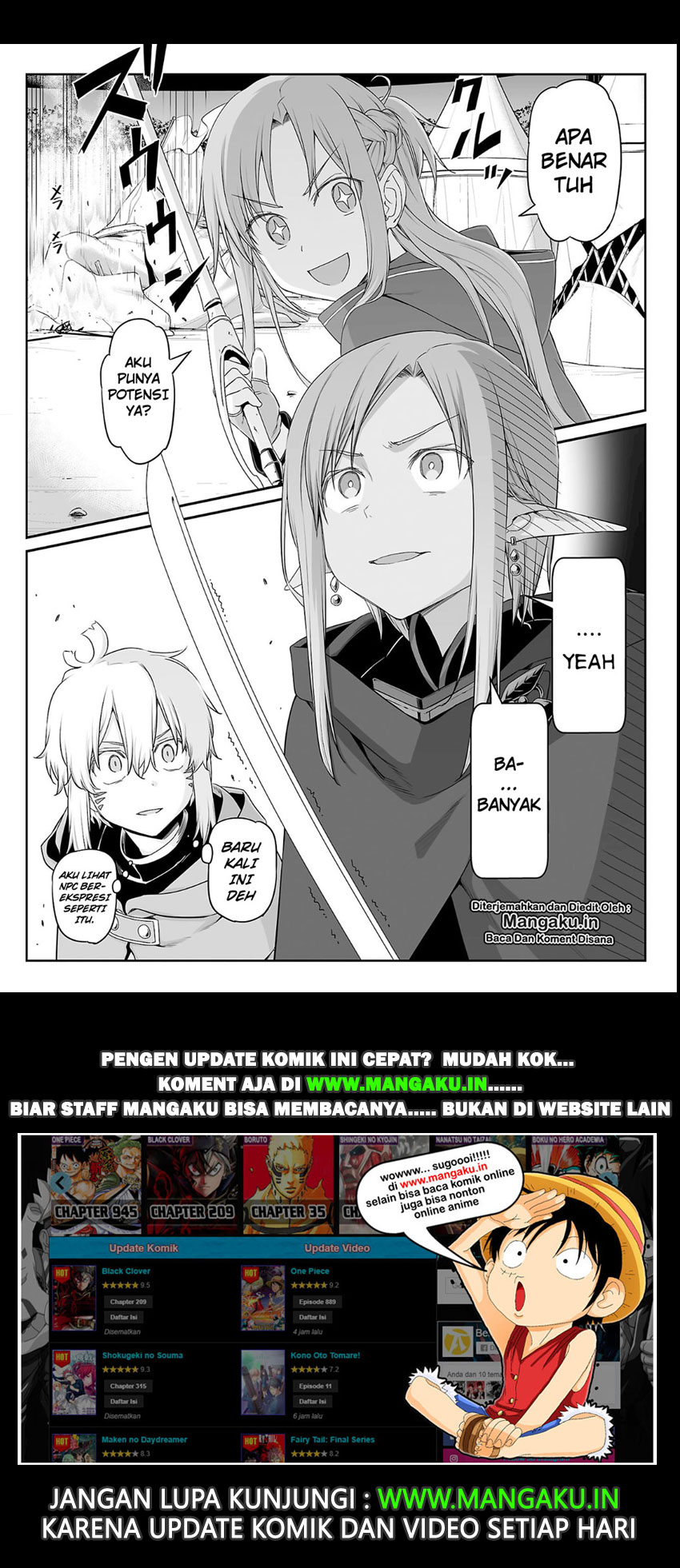 Sword Art Online: Progressive Chapter 37 Gambar 23