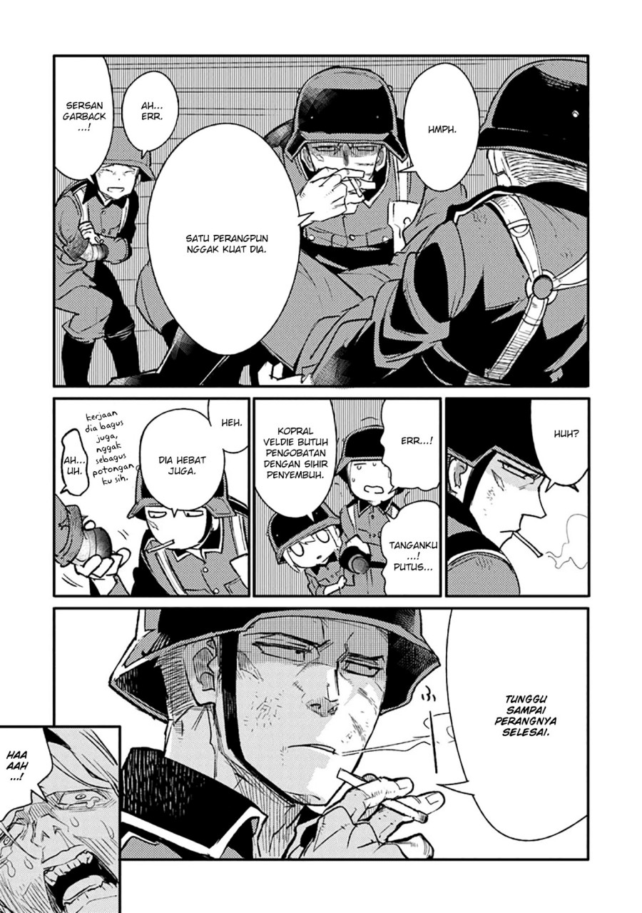 TS Eiseihei-san no Senjou Nikki Chapter 10 Gambar 22
